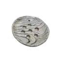 Ceramic dish for solid shampoo